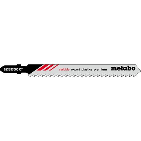 METABO JIGSAW BLADE -HM 3 1/2" 8 tpi Glass-fibre-reinforced plastics, 7/32"- 2 3/8" in. 623687000